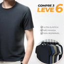 Kit 06 Camisetas LoveConfort® - Respirável Premium [ Pague 3 Leve 6 + Brindes ]