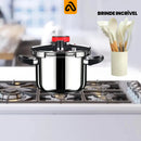 Panela de Pressão CookMaster® Aço Inoxidável - [ Preço de Black Friday até 23h59 ]