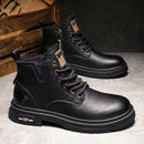 Bota Vintage West Masculina de Couro Genuíno + Brindes