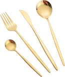 Jogo de Talheres 24 Peças Aço Inox