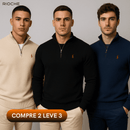 Suéter Zíper Tricot Masculino (Compre 1 Leve 3)