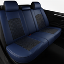 Kit Capa para Banco Completa em Couro Legítimo Universal Italian + BRINDE: Tapete Completo