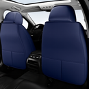 Kit Capa para Banco Completa em Couro Legítimo Universal Italian + BRINDE: Tapete Completo