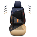 Kit Capa para Banco Completa em Couro Legítimo Universal Italian + BRINDE: Tapete Completo