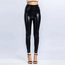 Calça Legging de Couro HOTLEG