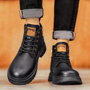 Bota Vintage West Masculina de Couro Genuíno + Brindes