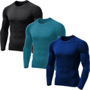 Kit 3 Camisas de Proteção Termica Uv Segunda Pele