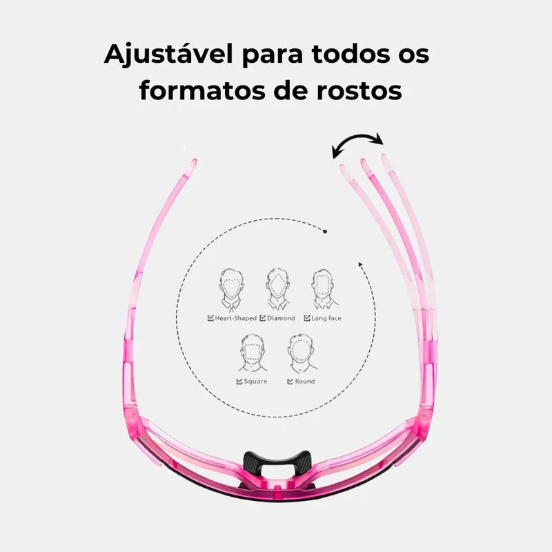 Óculos de Sol Feminino Cosmos Proteção UV400 com Lente Polarizada e Anti-reflexo