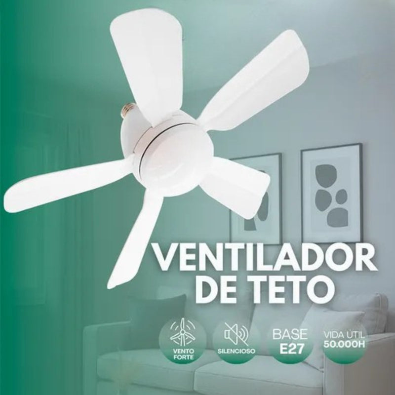 VentSmart® - Ventilador de Teto com LED